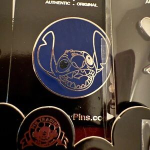 Disney Blue and Silver Stitch Pin